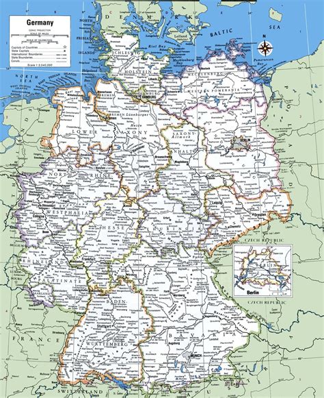 map of germany with cities and towns|Searchable Map of Germany .